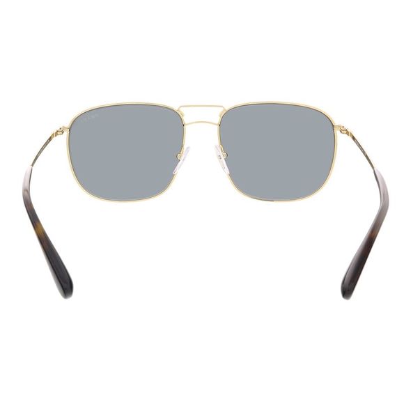 Prada PR52TS 5AK4L0  Gold Aviator Sunglasses - Picture 4 of 5